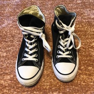 Black High Top Converse